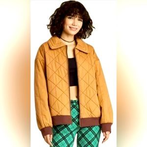 HOST PICK Wild Fable NWT Oversized Quilted Bomber Jacket